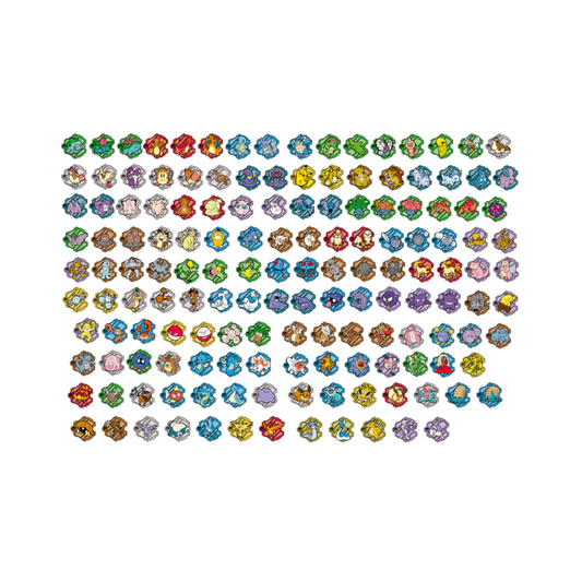 Pokemon TCG Chinese | 151 Puzzle Fridge Magnet Set