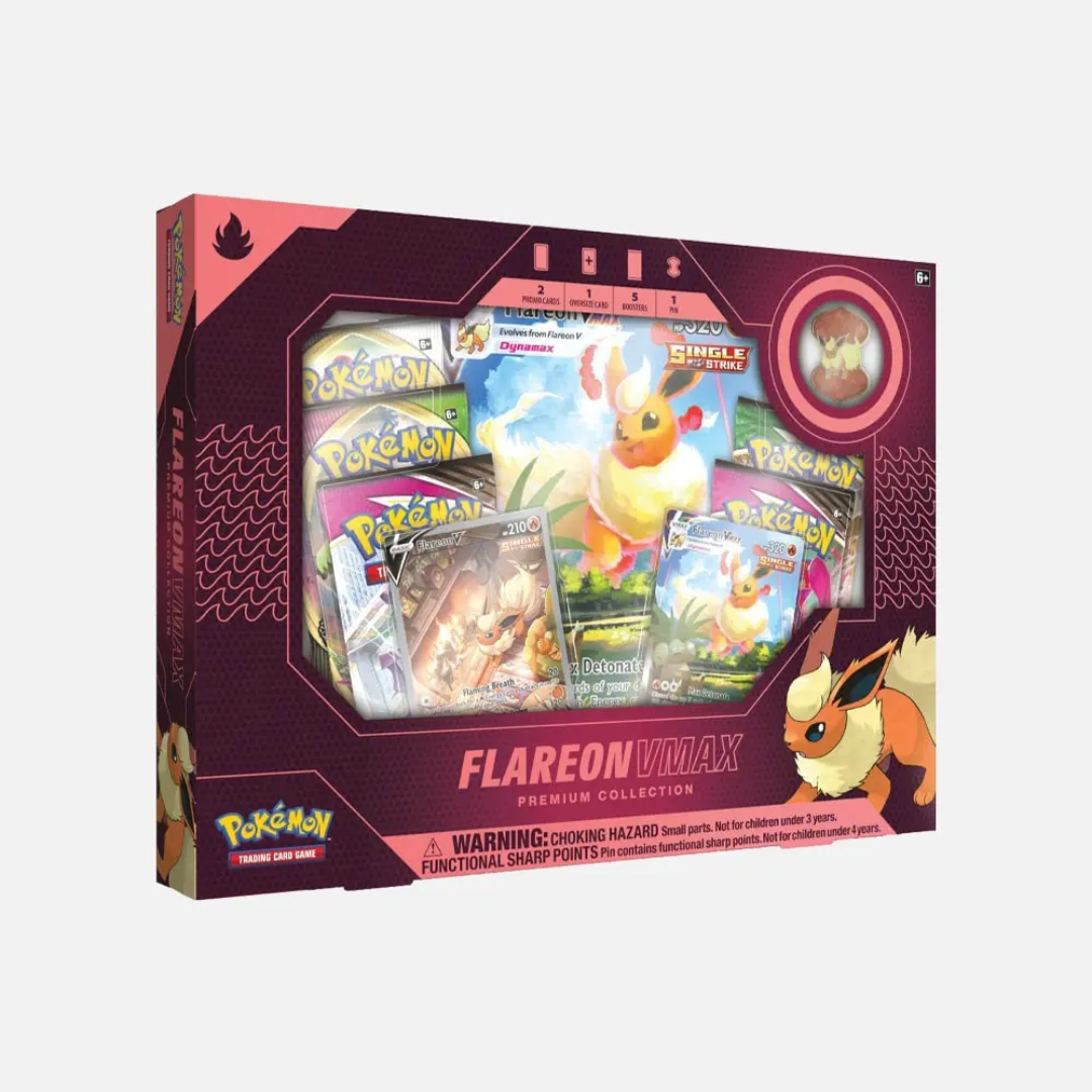 Pokemon TCG English | Flareon VMAX Premium Collection