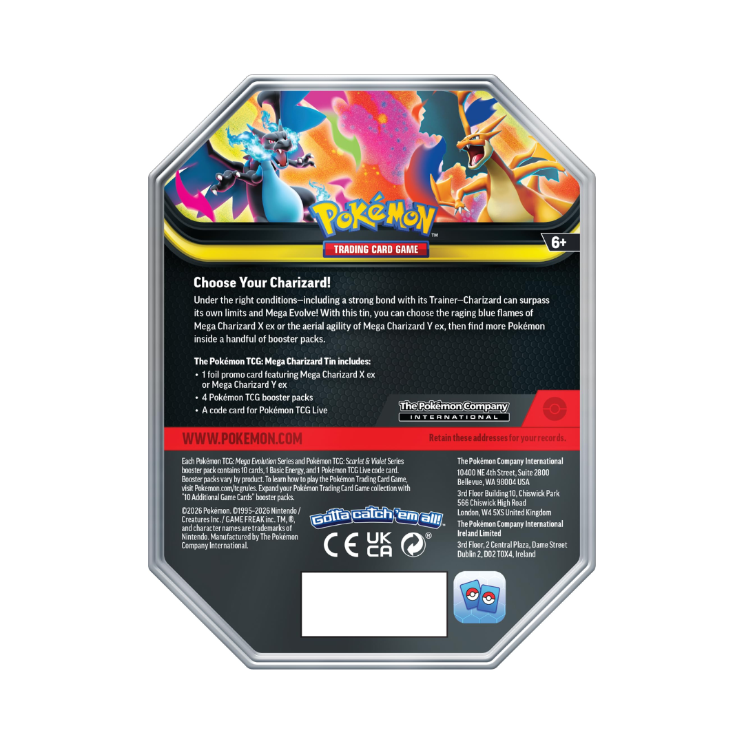 Pokemon TCG English | Mega Charizard EX Tins