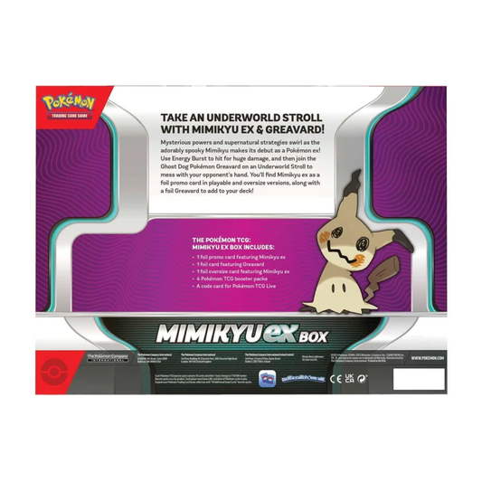 Pokemon TCG English | Mimikyu EX Box