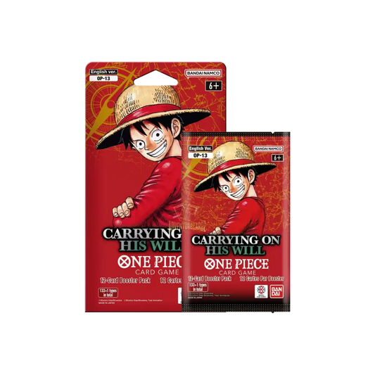 One Piece TCG English | OP-13 Carrying On His Will