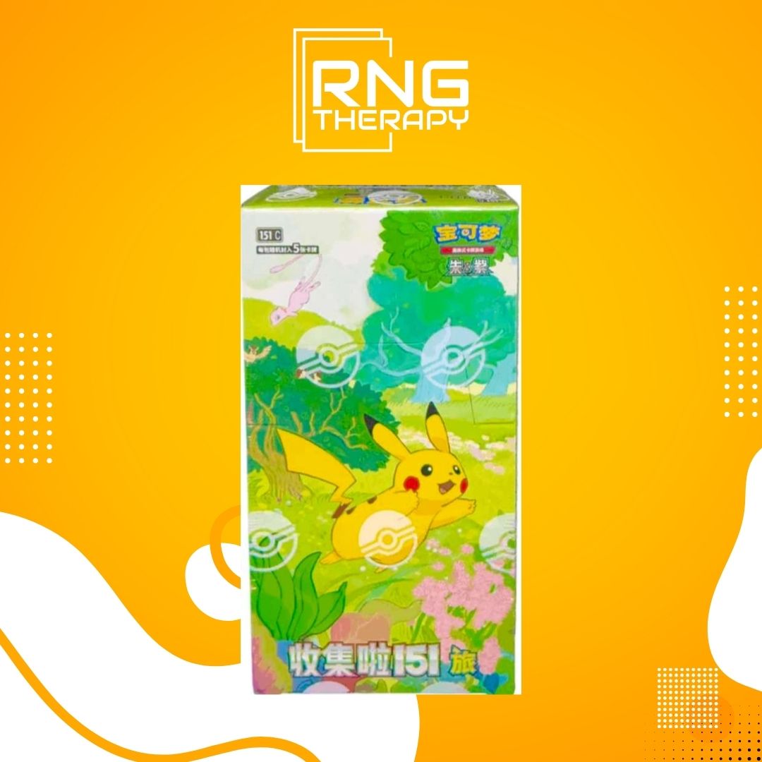 Pokemon TCG Chinese | Collect 151 Journey Standard Booster Box (S-Chin ...