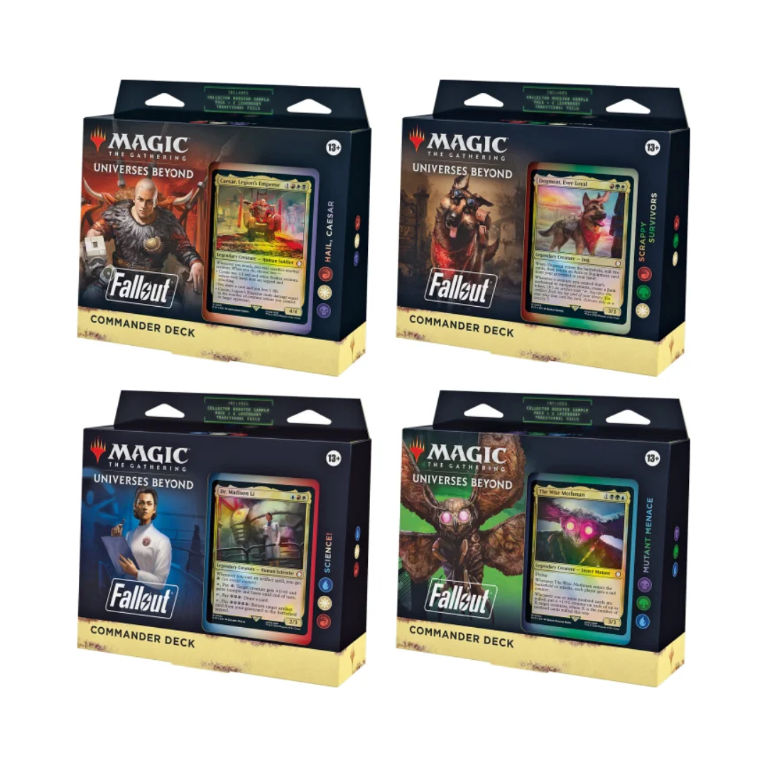 Magic The Gathering | Universes Beyond: FALLOUT - Commander Decks