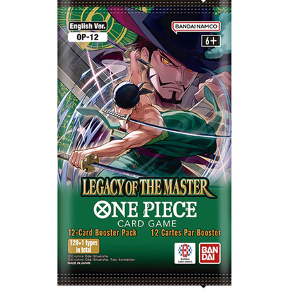 One Piece TCG English | OP-12 Legacy Of The Master
