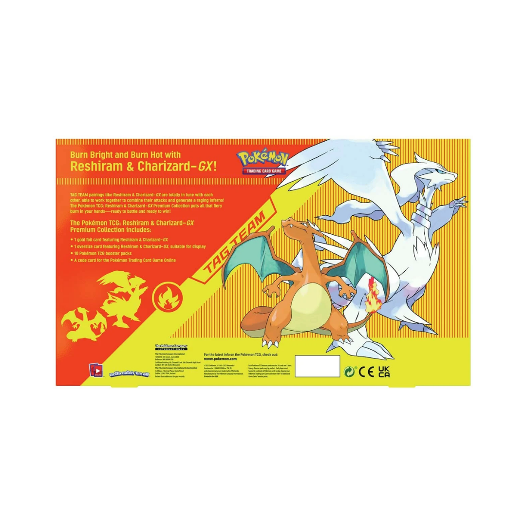 Pokemon TCG English | Reshiram & Charizard GX Premium Collection