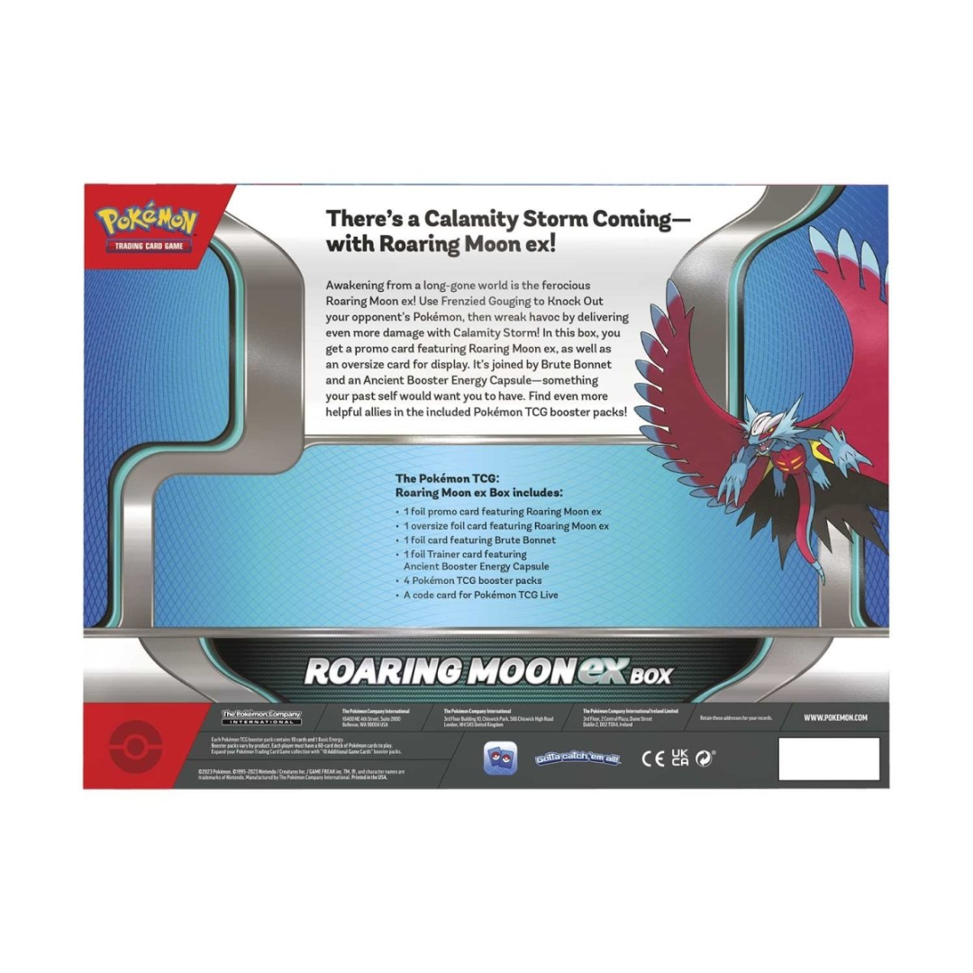 Pokemon TCG English | Roaring Moon EX Box