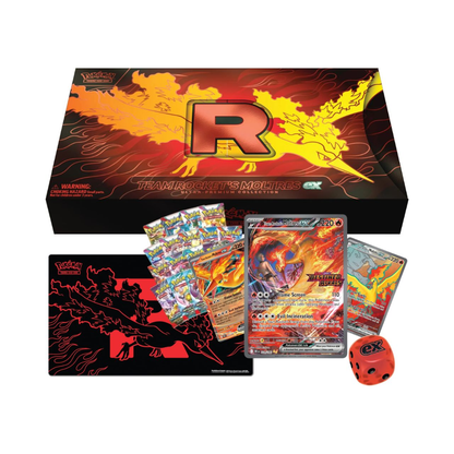 Pokemon TCG English | Team Rocket's Moltres ex Ultra-Premium Collection