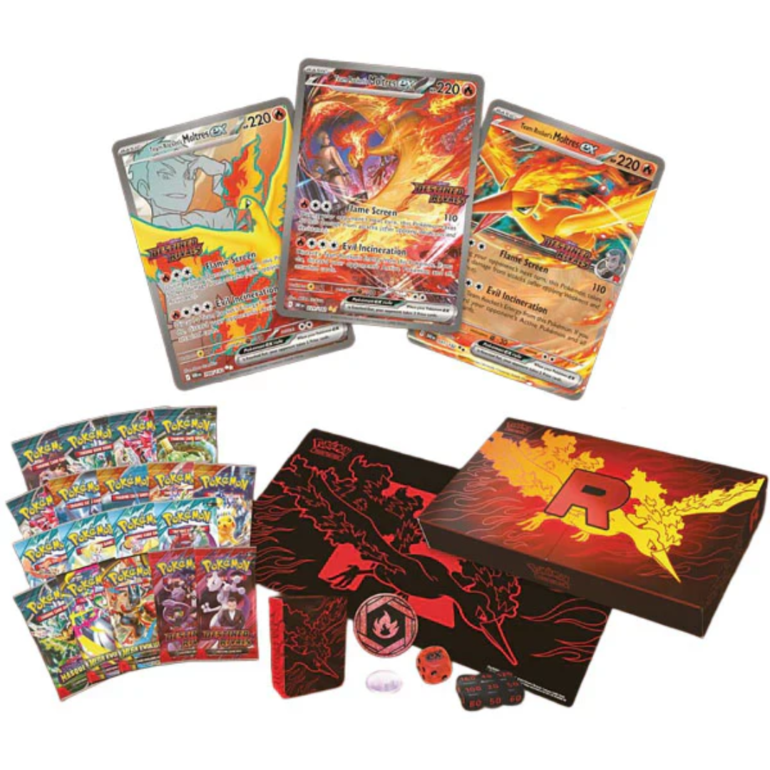 Pokemon TCG English | Team Rocket's Moltres EX Ultra Premium Collection
